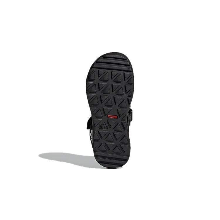 (GS) Adidas Captain Toey K Sandals Black Kids' FX4203