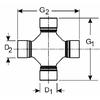 1piece 27X74.6 MOCHU U-joints UNIVERSAL JOINTS BEARING Universal Joints Crucetas Joints de cardan