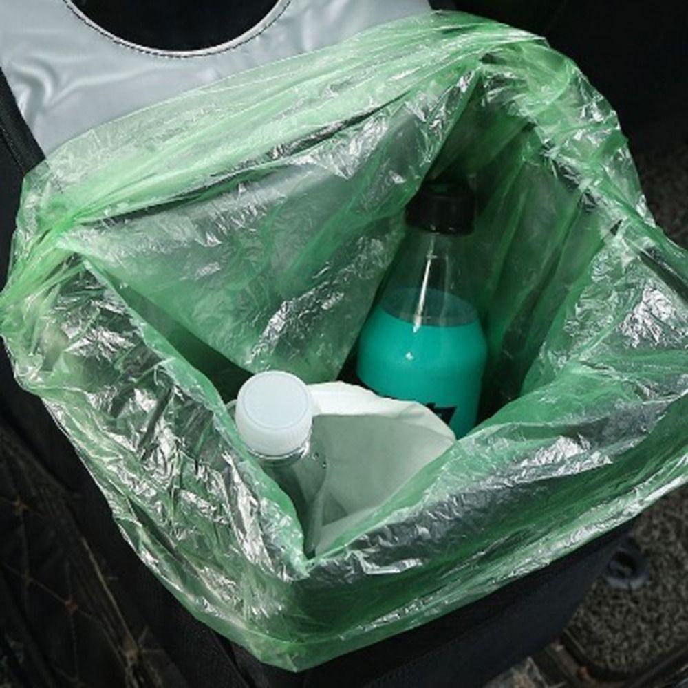 Waterproof Car Trash Can Washable Car Organizer Hanging Garbage Bag Car Accessories