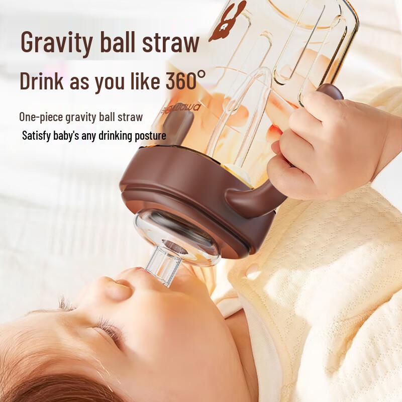 Peiqi Mama PPSU Straw Training Bottle 300ml