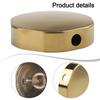 Bathroom Renovation Brushed Gold Bathtub Knob Easy Install Bathtub Knob Bathtub Knob User-friendly Design Brass Construction