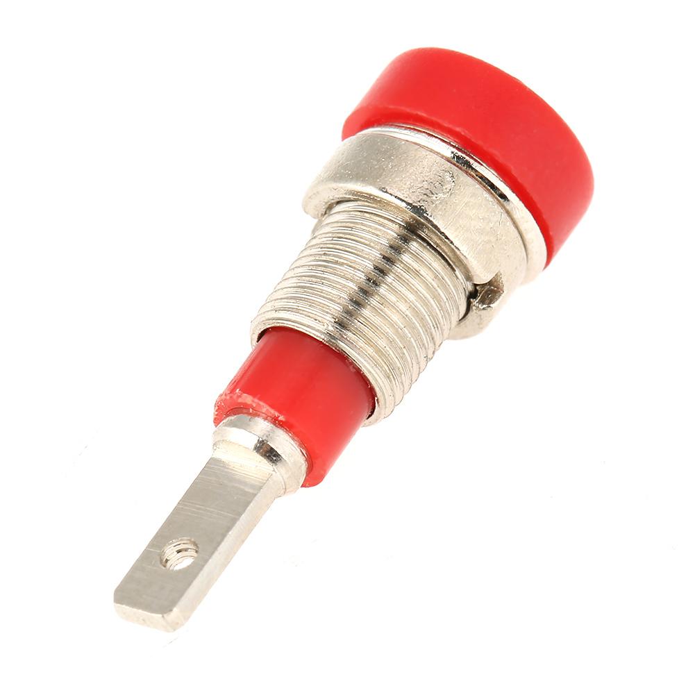 5PCS Mixed Color Banana Socket 2.0mm Jack for Panel Mounting Test Probes