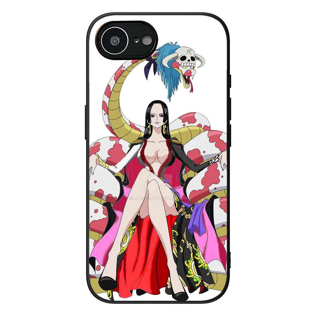 Boa Hancock One Luffy Pieces Phone Cover for Motorola Moto E13 E20 E32 E22 G22 G23 G32 G60 G72 G7 G8 G82 G9 Plus Power Case