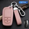 Leather Key Cover For Toyota Camry Corolla RAV4 Yaris Prius Prado Hilux C-HR Fortuner Highlander Avalon Venza Fob Protect Shell