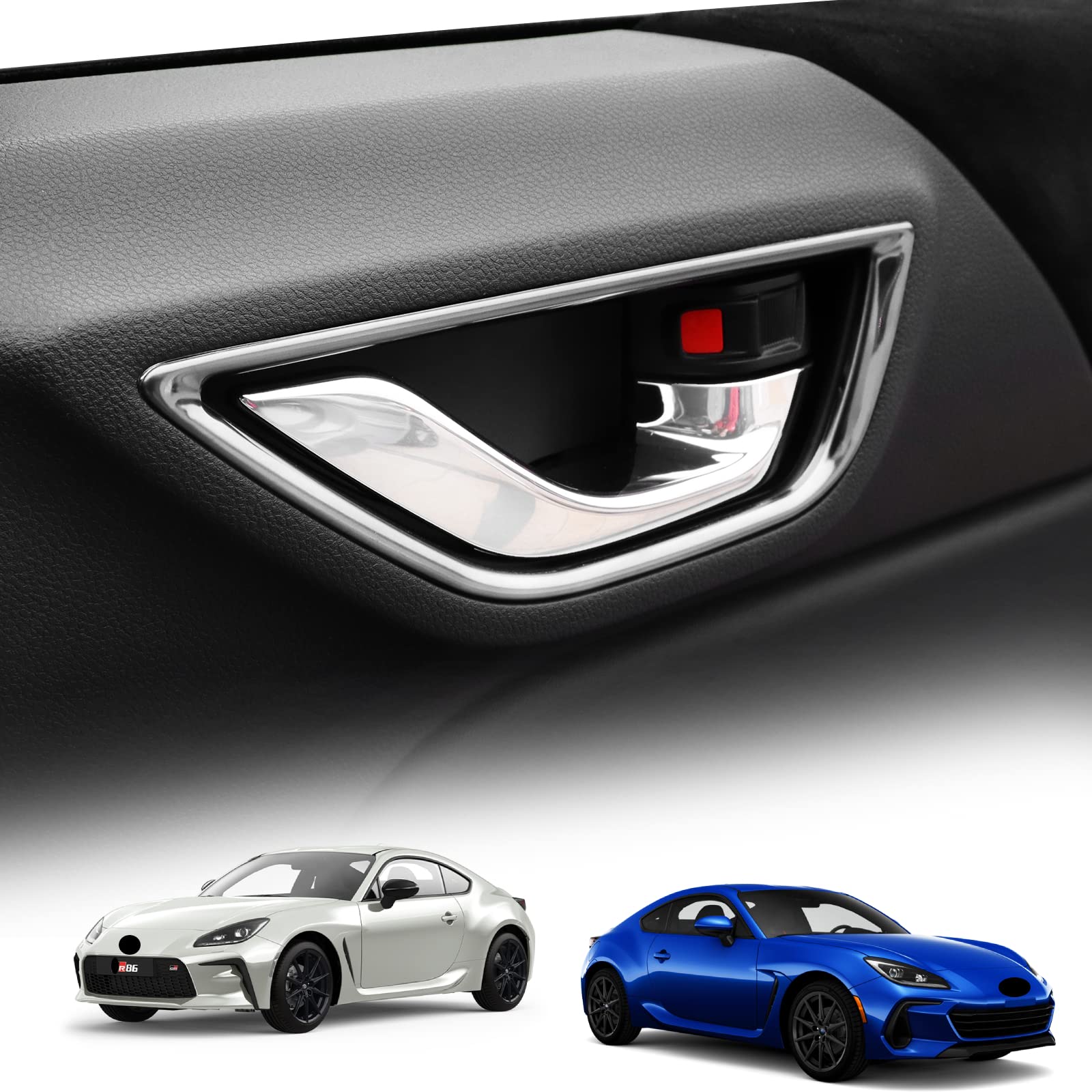 

KUNGKIC New Toyota GR86 ZN8 Subaru BRZ ZD8 Inner Door Handle Panel Interior Door