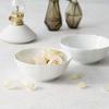 Noritake Bowls 13cm X Cher Microwave and Dishwasher Fine Porcelain (Pair) 365cc, Blanc, Safe, (Premium White), P94806/1655