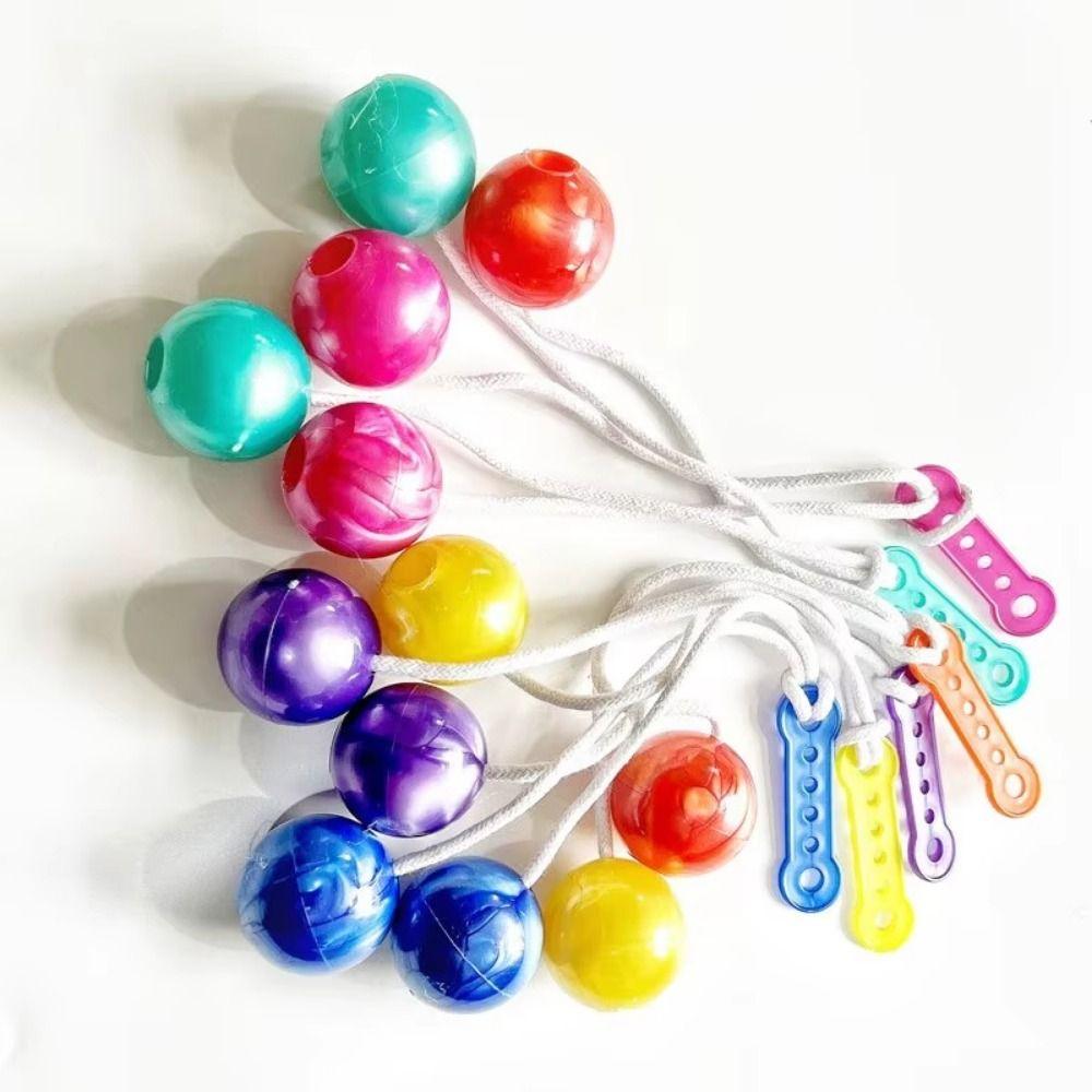 6Pcs Novelty Collision Ball Toy Random Color Children's Park Balls  Educational Toys