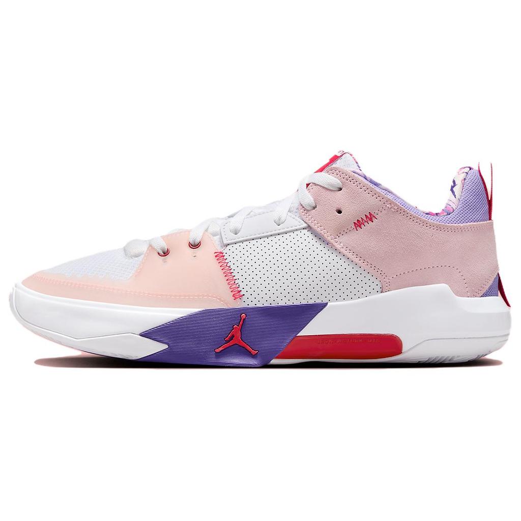 New JORDAN One Take 5 White Arctic Punch Purple Pulse University Red Translucent Outsole FQ3098-100