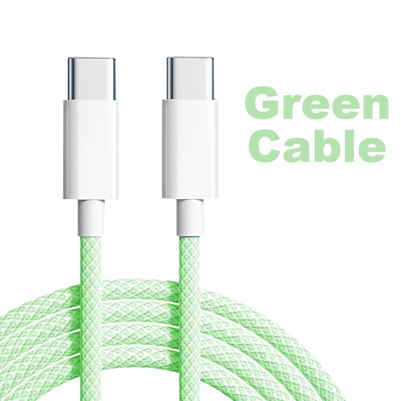 Cablu de încărcare rapid USB-C original pentru Apple iPhone15ProMax 15Pro 15Puls PD 60W USB-C țesut Accesorii pentru linia de date de încărcare pentru iPhone 15 Cap încărcător