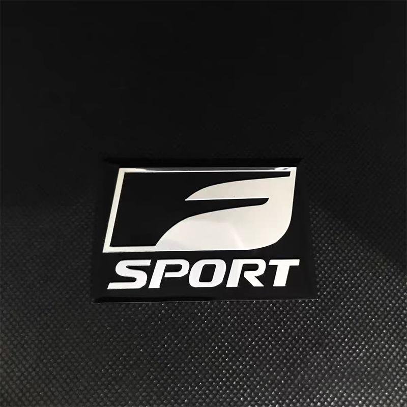 F SPORT Emblem Car Stickers 3D Metal Auto logo Badge Decal For Lexus GS IS LS500h ES260 ES300h RX350h NX260 UX260 LM LC RZ450e T