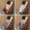 Opular characters-J-Jujutsu K-aisen- For iPhone 17 16 15 14 13 12 11 Pro Max XS 17 Air Silicone Colored Silver Bumper Cover