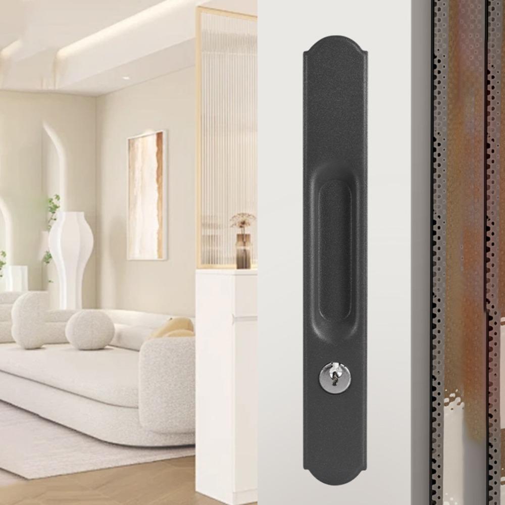 Durable Sliding Door Lock Invisible Window Latch New Handle Lock  Sliding Window