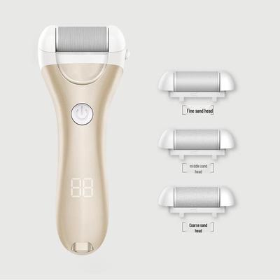 Rechargeable Electric Foot File with Digital Display & Water Washable Automatic Callus Remover.