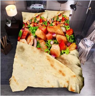 Neues Heimtextil Queen Bettbezug-Set Bettdecke 2/3-teilig King Bettdecken-Set Japanische und Koreanische Bettwäsche-Sets Tortillas 698