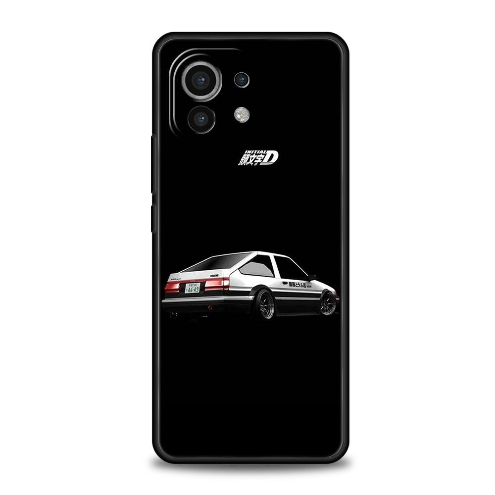 Initial D Car Phone Case Cover for Xiaomi Mi 17 15 14 13 12 11 Ultra 15T 14T 13T 12T 11T Pro Lite 5G Soft TPU Shell Fundas Capas