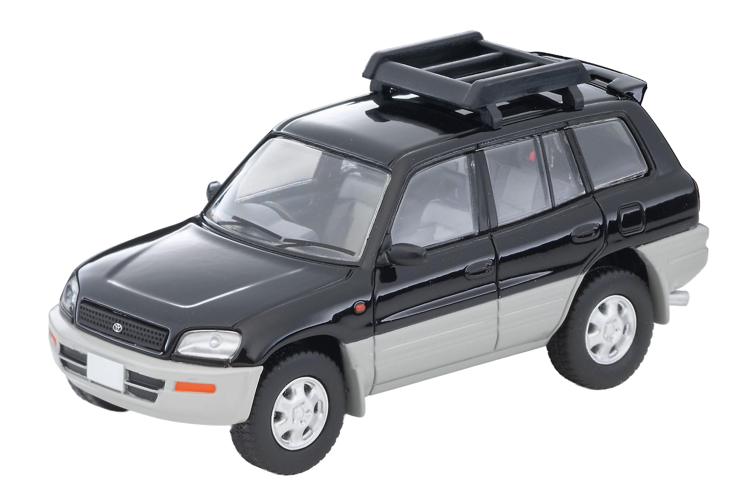 

TOMYTEC Tomica Limited Vintage Neo 1/64 Scale LV-N354e Toyota RAV4J V Extra Two-Tone Package Black/Silver 1996 Model (Finished Model) 338970