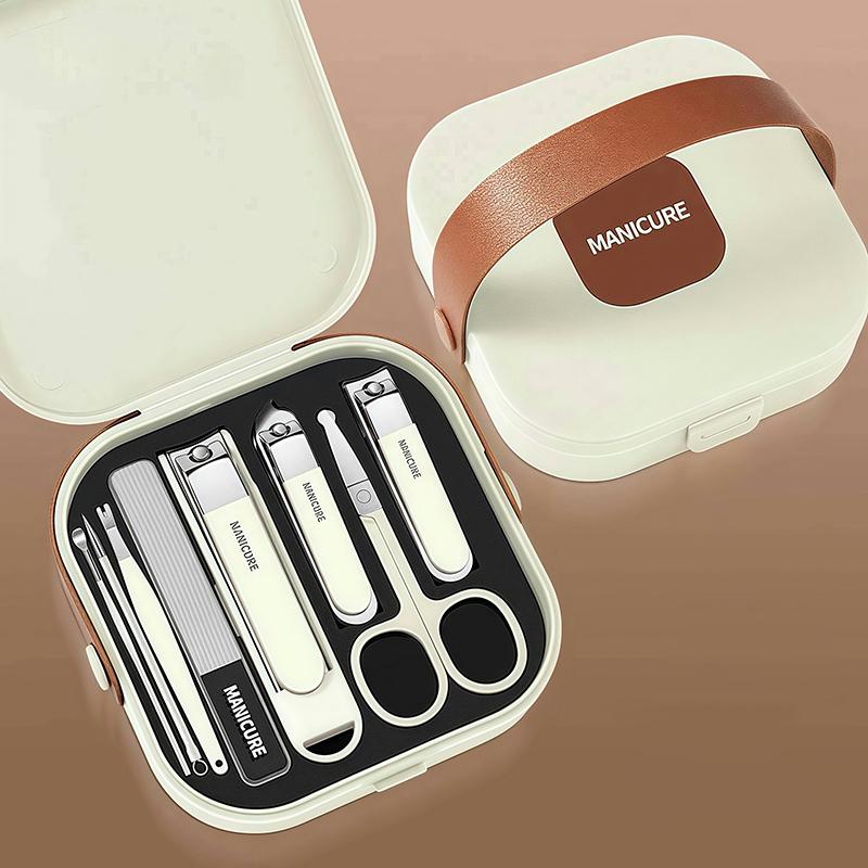 8-in-1 Nail Set Tool for Manicure Box Professional Pedicure Nail Cutter Set Nail Care Nail Clipper Kit