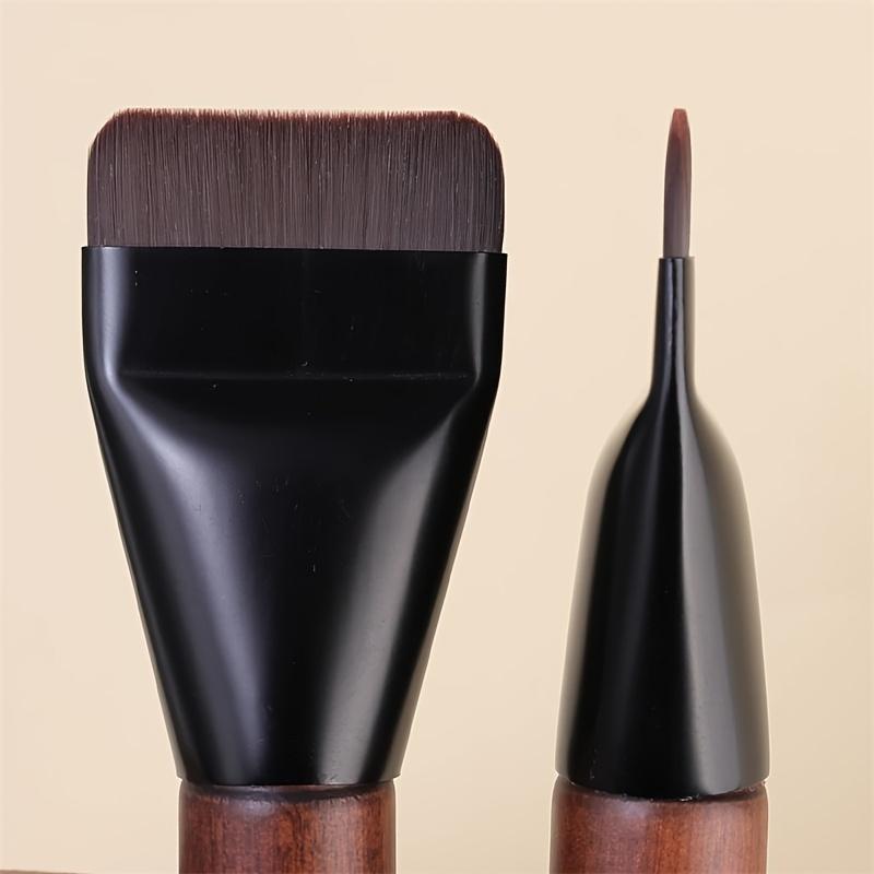Ultra-Thin Foundation Brush Suitable for All Skin Types - & Korean Beauty Series Flat Base, Seamless Blending Liquid/Cream Foundation,