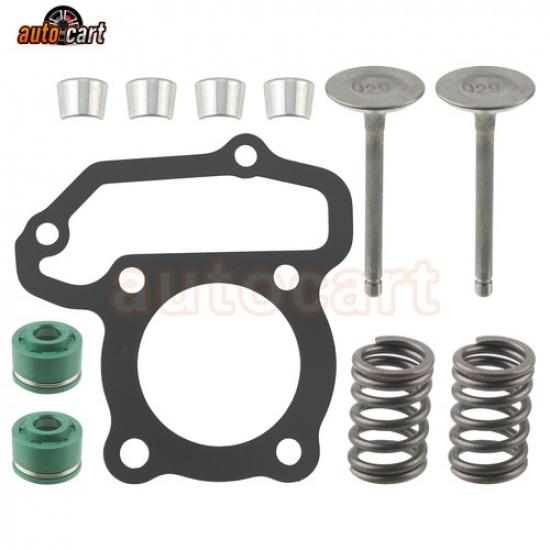 

Cylinder Head Intake Exhaust Valve Kit for Yamaha Grizzly 125 YFM125 2004-2013