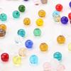 50 Stück Runde Glasperlen Bunt Transparent Glänzend Lose Perlen Für Schmuckherstellung DIY Basteln Halskette Armband Zubehör Großhande