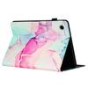 For Samsung Galaxy Tab A9 Case Marble Pattern Leather Stand Protective Cover with Auto Sleep/Wake