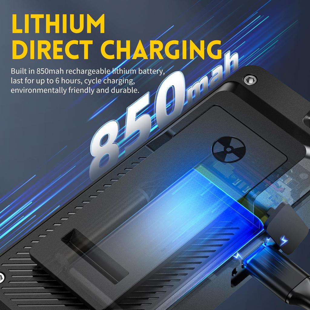 FNIRSI GC-02 Geigerzähler Kernstrahlungsdetektor Persönliches Dosimeter Röntgen-Y-Strahlen-Radioaktivitätstester Marmordetektor