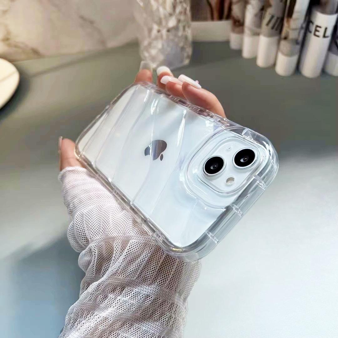 

Подходит для Apple 16promax Чехол для телефона с водяной рябью 13/14, Переливающийся лазерный чехол 12Pro Противоударный 15 Защитный чехол iPhone 16