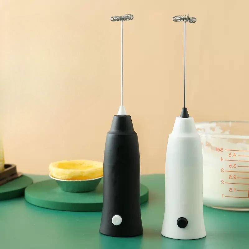 Elektrický napěňovač mléka Přenosný mixér Ruční Mini Kuchyňský Pěnič nápojů Kávovar Šlehač vajec Smetaňovač Metlička Pěnivé nástroje