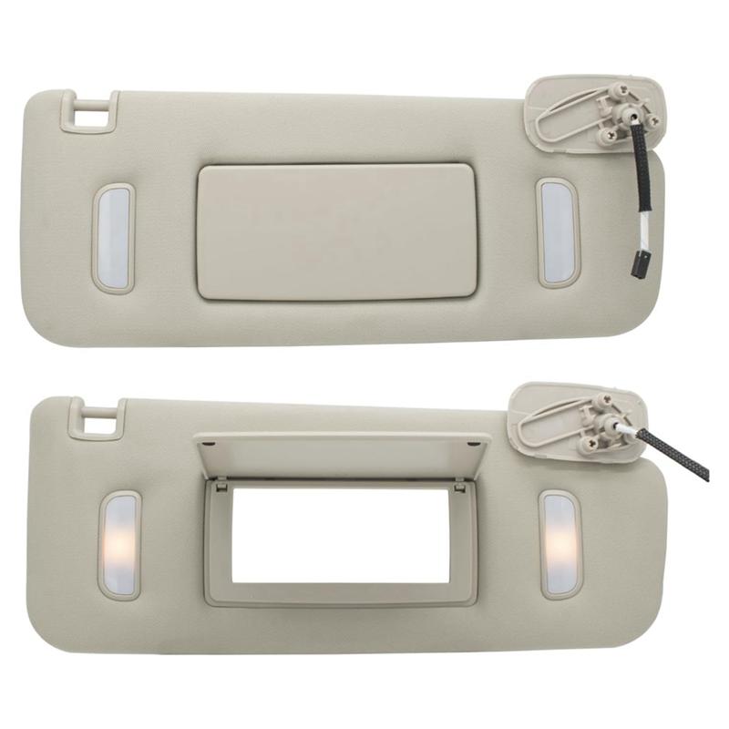 Right Car Sun Visor For Cadillac Chevy Gmc 2007-2014 Sun Visor 22850310 Replacement Parts
