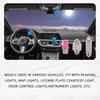 24PCS LED Interior Car Lights, Interior Car Lights Dome Light Set T10 31 mm Pink