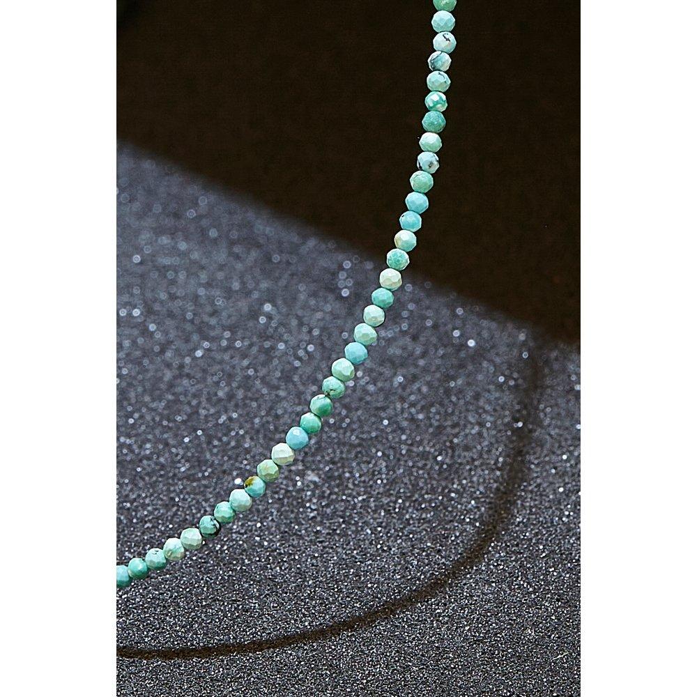 [Hazina] 2mm Turquoise Necklace