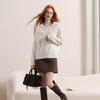 Sancai 100% Merino Wool Hooded Seamless Knit Base Layer