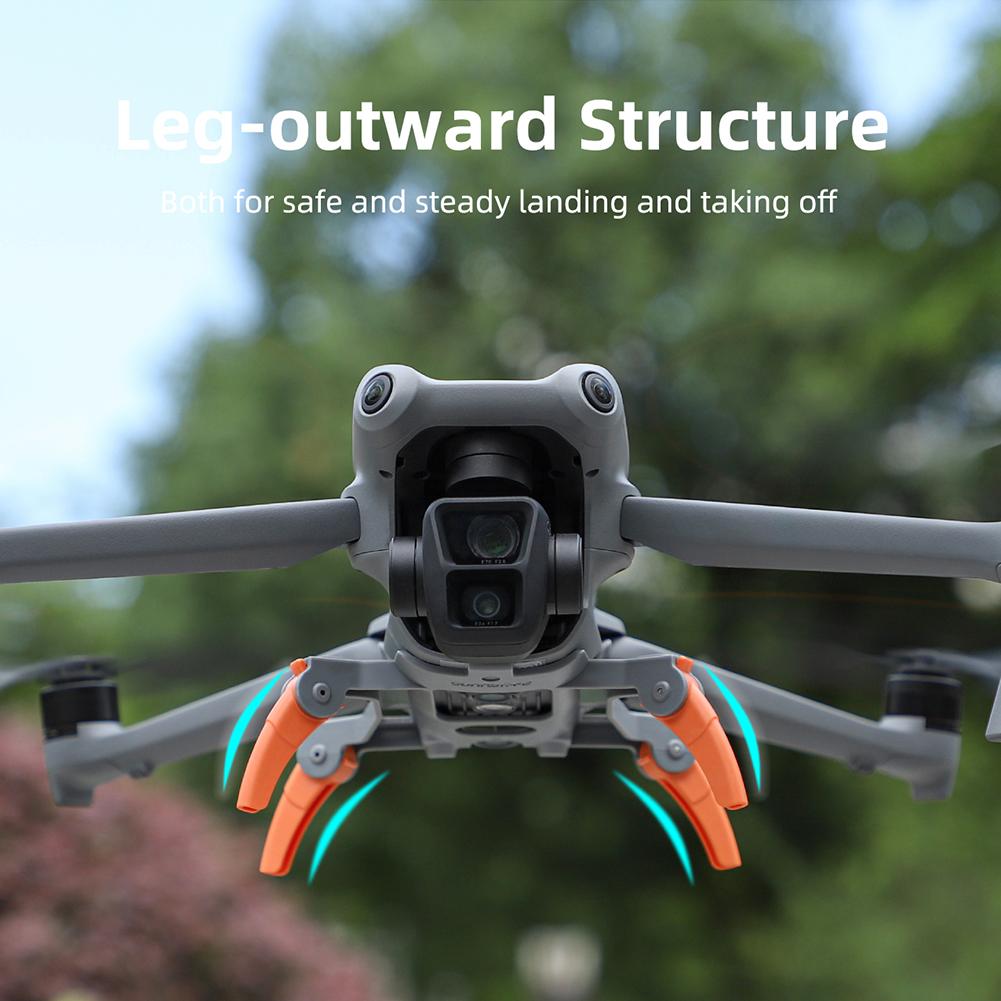 Foldable Landing Gear Heightened Landing Gear Height Enhancement Landing Gear for DJI Air 3S/Air 3