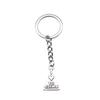 I Love Tags Keychains Decoration Popular Vintage Jewelry Ring Size 28Mm