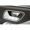 For Benz GLE GLS - Silver Titanium Car Inner Door Handle Bowl Decor Trim
