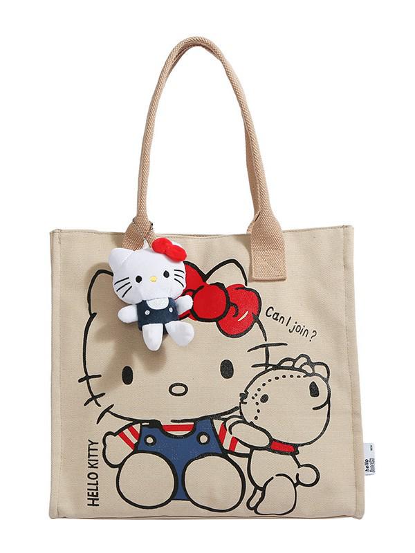 Student Tutoring Canvas Tote Bag - 2025 New Women's Large-Capacity Shoulder Bag for Commute & Versatile Use.