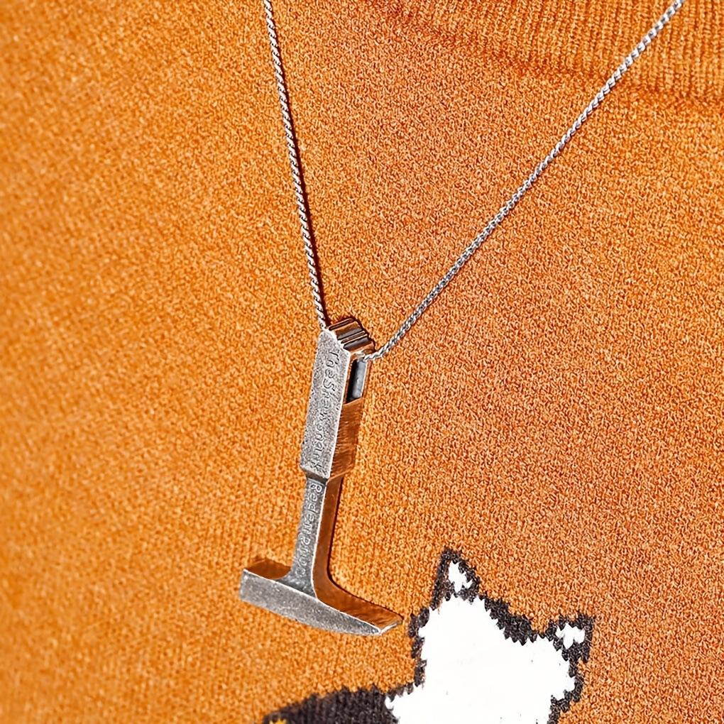 Pendant Men's Trendy Hip-hop European and American Street Men's Necklace Inspirational