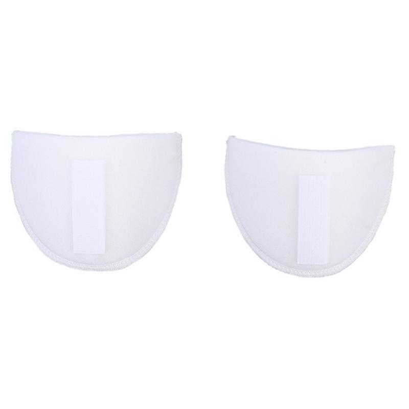 Detachable No Sewing Shoulder Pads for Women High Density Sponge Comfort Invisible Lift for Formal Attires Accessories