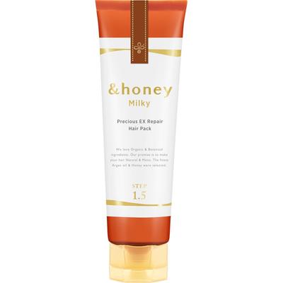 И Honey Co..  ООО. Почему прозрачный и медовый молочный драгоценный Ex Repure Hair Pack 1.5 130 г
