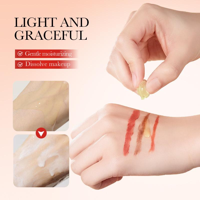 Grapefruit Make-upentferner-Kapseln SADOER Clean Dissolve Make-upentferner-Kapseln