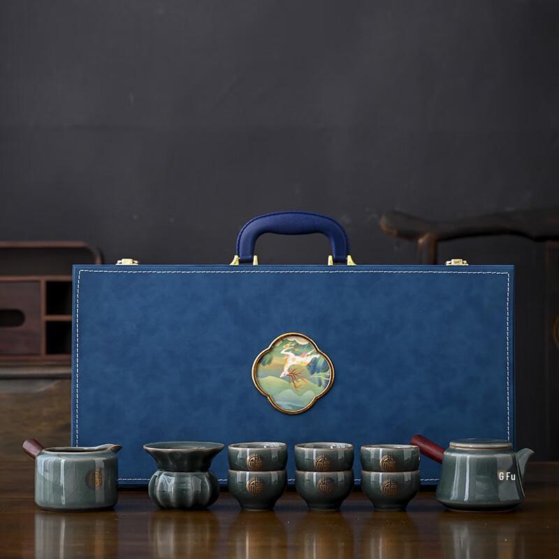 Ru Kiln Ceramic Gongfu Tea Set