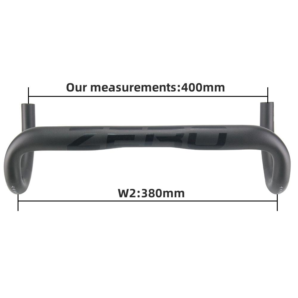 RXL SL 31,8 mm Carbon Rennrad Lenker 380/400/420/440 mm UD Matt Externe Zugführung Rennrad Lenker