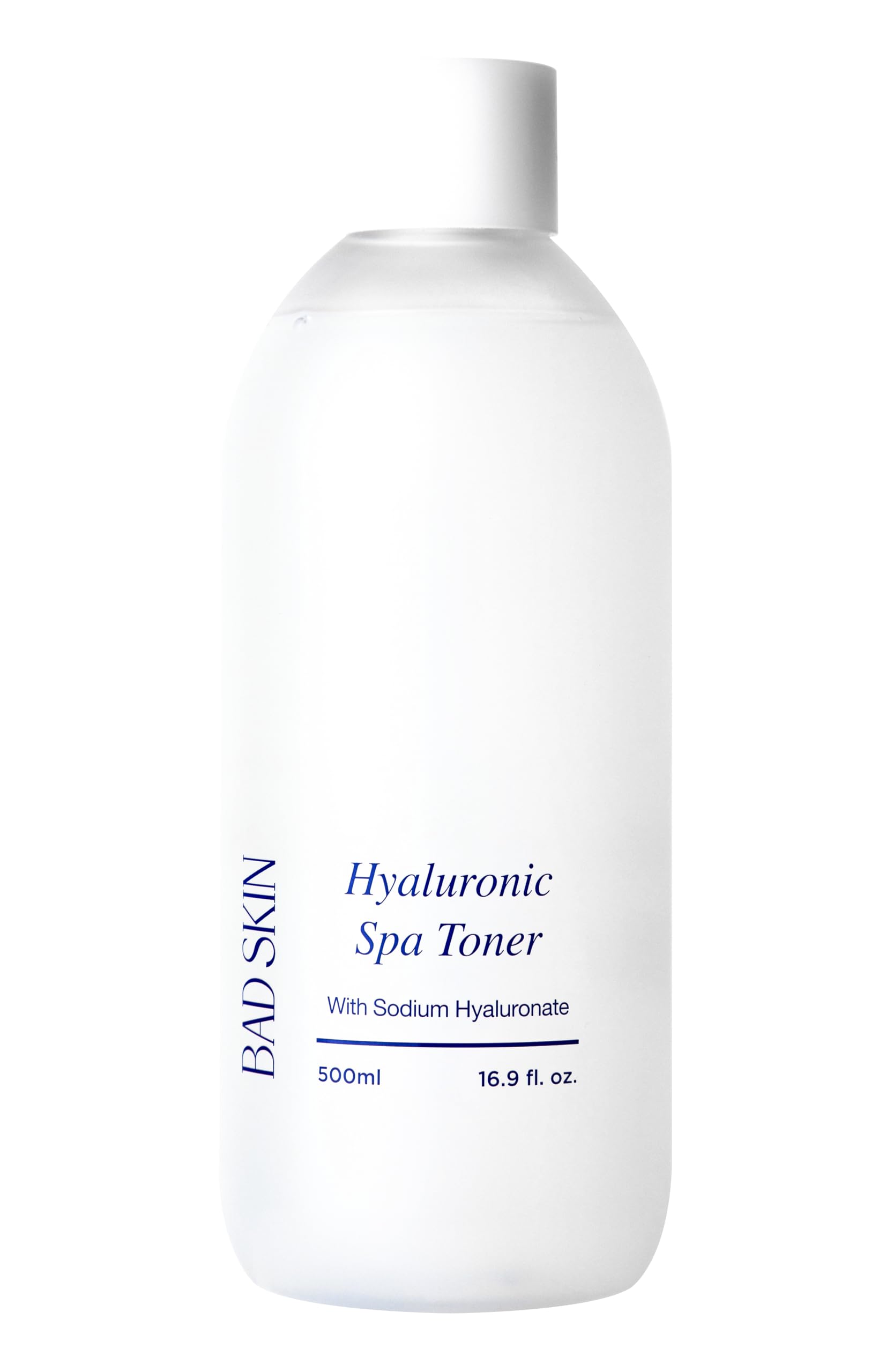 

BAD SKIN Hyaluronic Supplement Toner 500ml Contains Hyaluronic Acid Contains Hot Spring Water Moisturizing Soothing Care Mild Acidity Made in Korea /