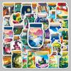 50 Waterproof Graffiti Stickers for Journals, Phones, and Water Bottles - Cute & Creative Designs for Kids