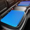 Auto-Gel-Kühlsitzkissen, 3D-Wabenmuster, kühl und atmungsaktiv, kühle Eisseide, Auto-Home-Office-Stuhlkissen, Autozubehör