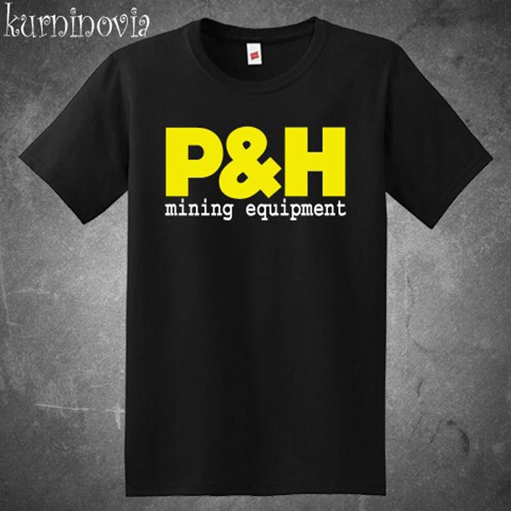 

P&H Mining Equipment Men s Black Size S to 5XL 4XL