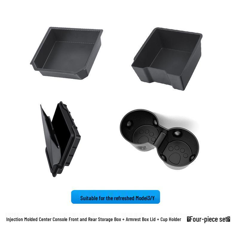 Tesla Model 3/Y Central Console Hidden Storage Organizer