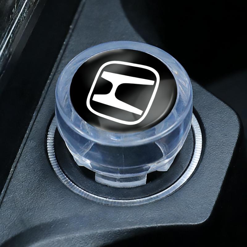 Car Cigarette Lighter Cover DustProof Decoration Cap For Honda Civci FIT CRV Accord Jazz HRV Dio Stepwgn Prelude Insight Odyssey