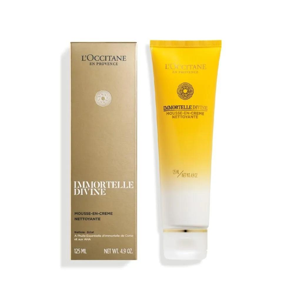L Occitane Очищающая пенка Immortelle Divine 125 мл