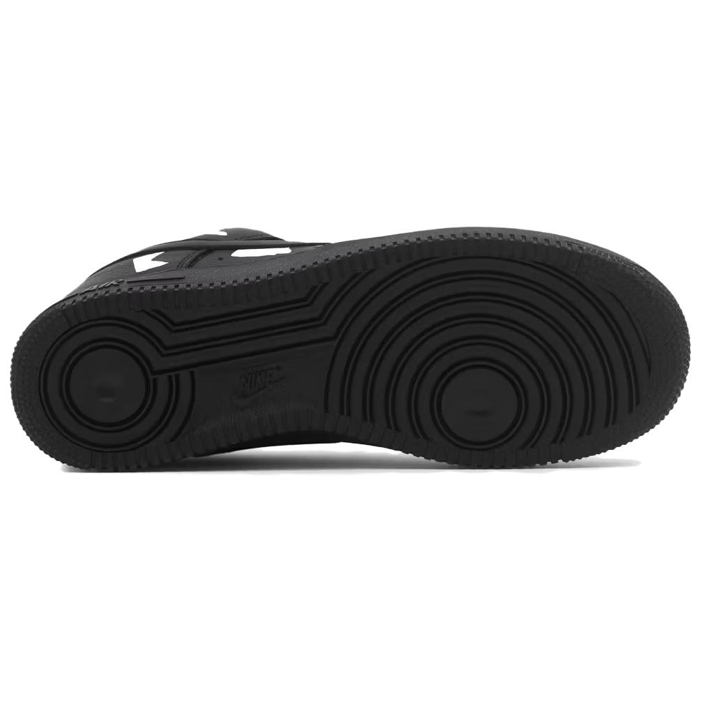 BLACK Comme Des Garçons X Nike Air Force 1 Low Retro Black Dover Street Market Exclusive Unisex Sneakers IB9949-001